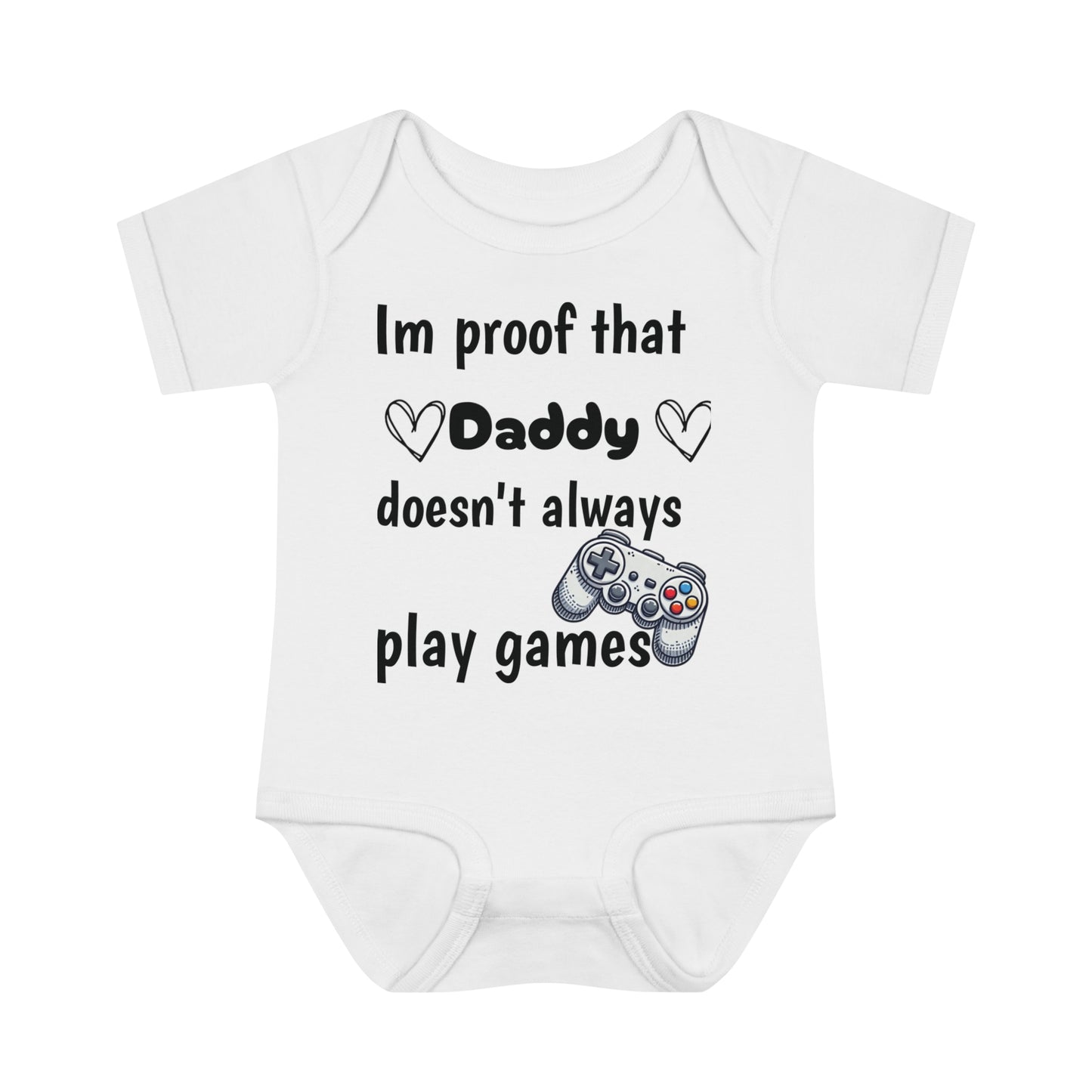 im proof that daddy doesn't always play games