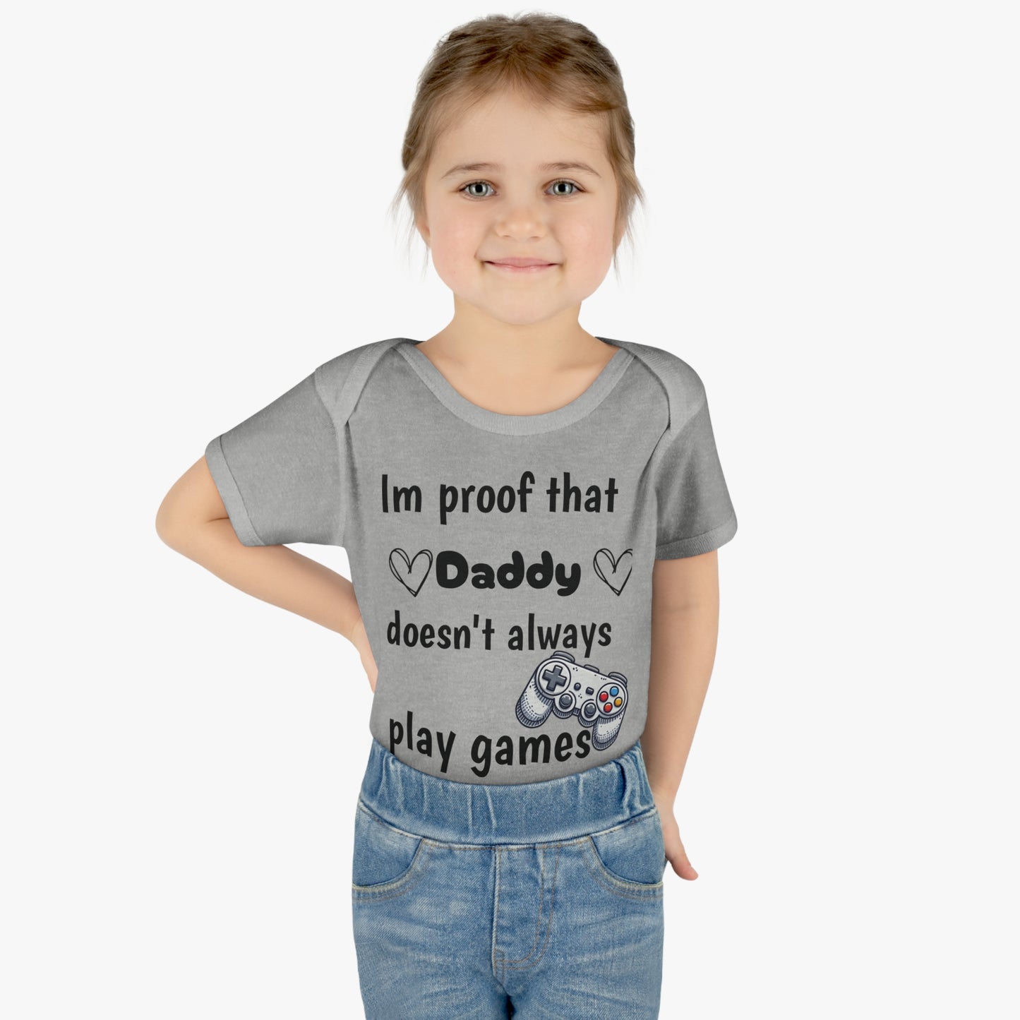 im proof that daddy doesn't always play games