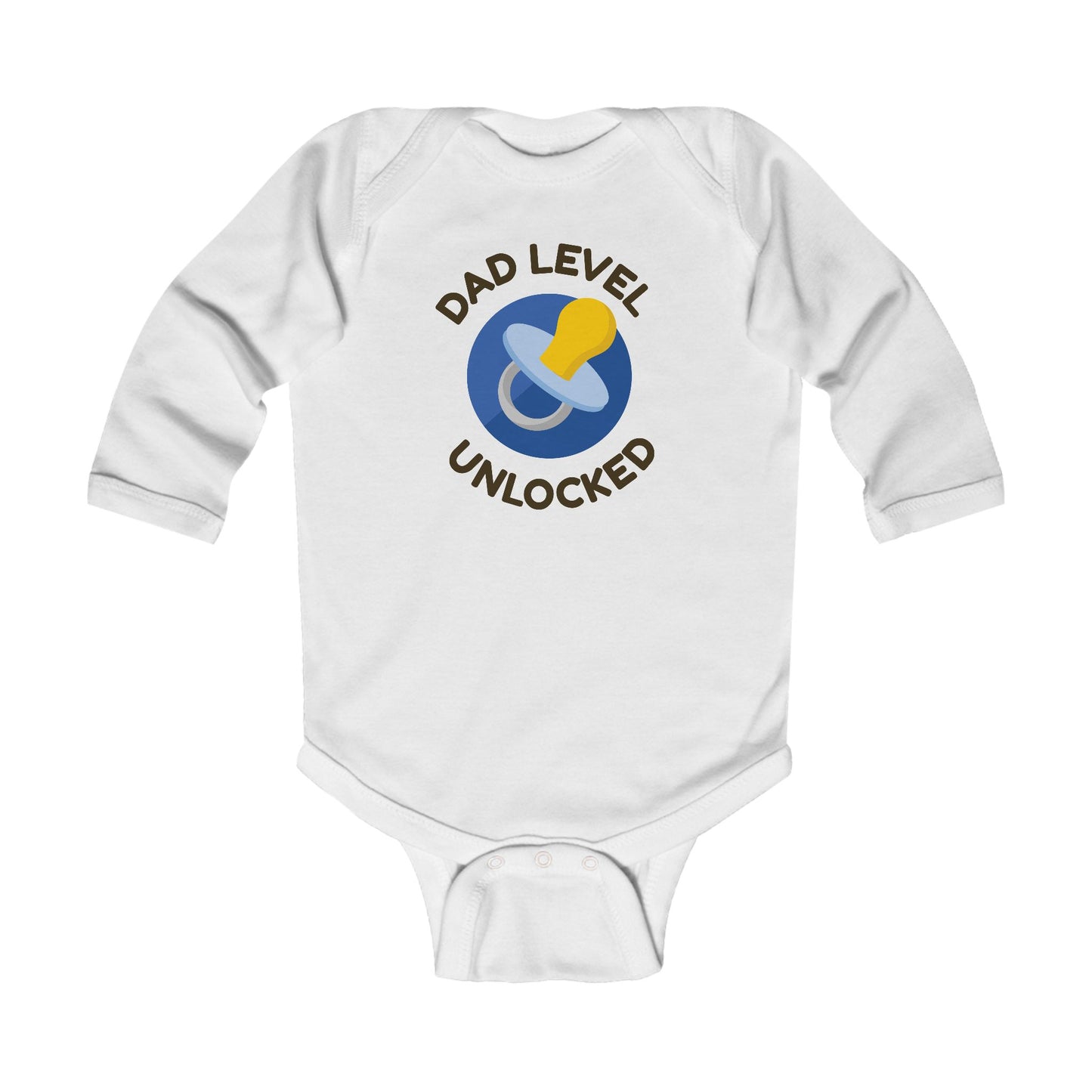 Infant Long Sleeve Bodysuit (dad level unlocked)