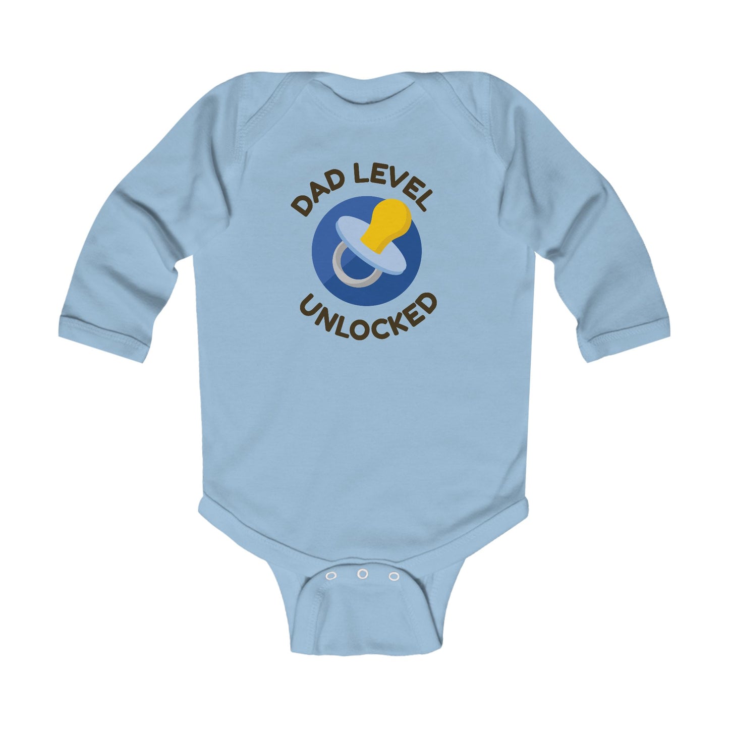 Infant Long Sleeve Bodysuit (dad level unlocked)