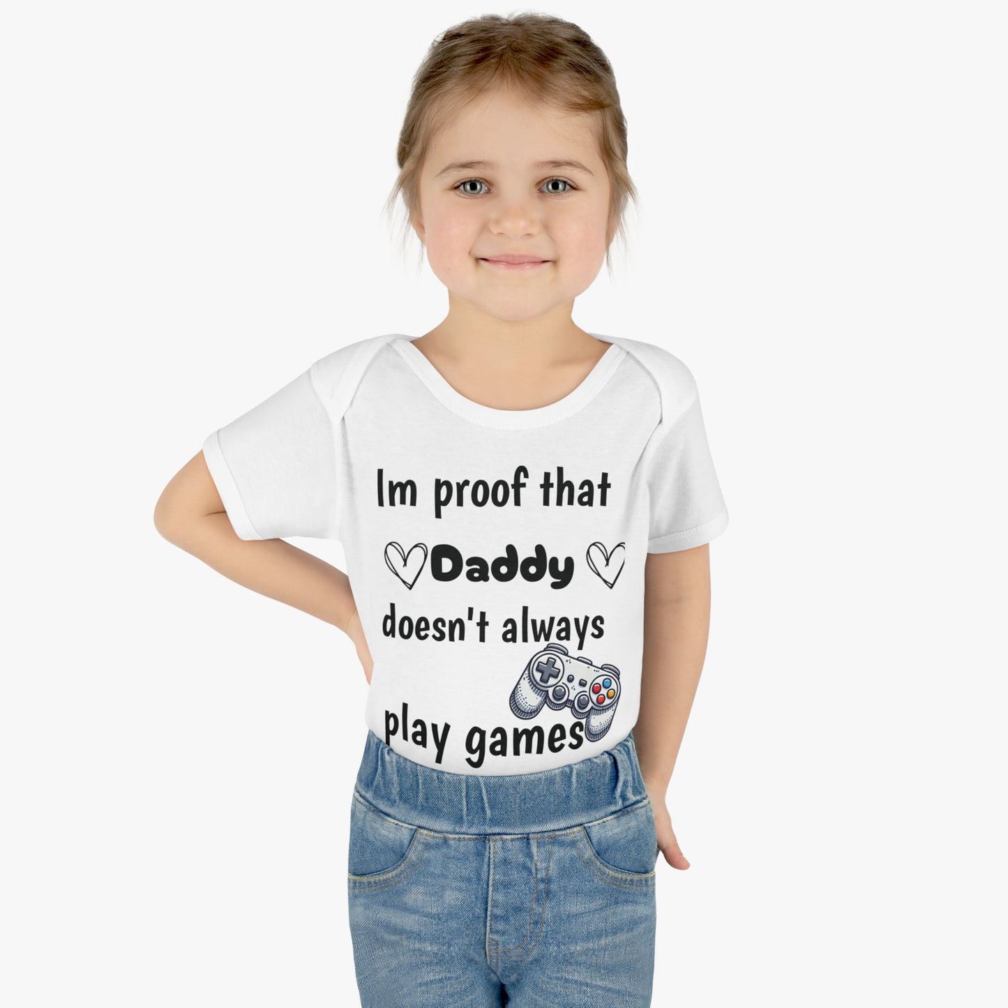 im proof that daddy doesn't always play games