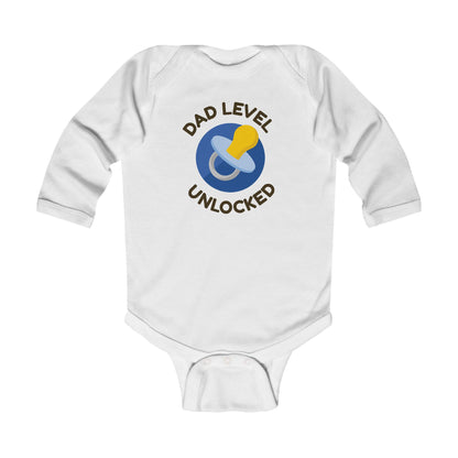 Infant Long Sleeve Bodysuit (dad level unlocked)