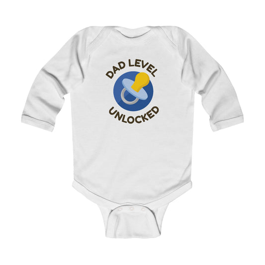Infant Long Sleeve Bodysuit (dad level unlocked)