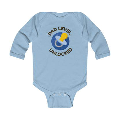 Infant Long Sleeve Bodysuit (dad level unlocked)